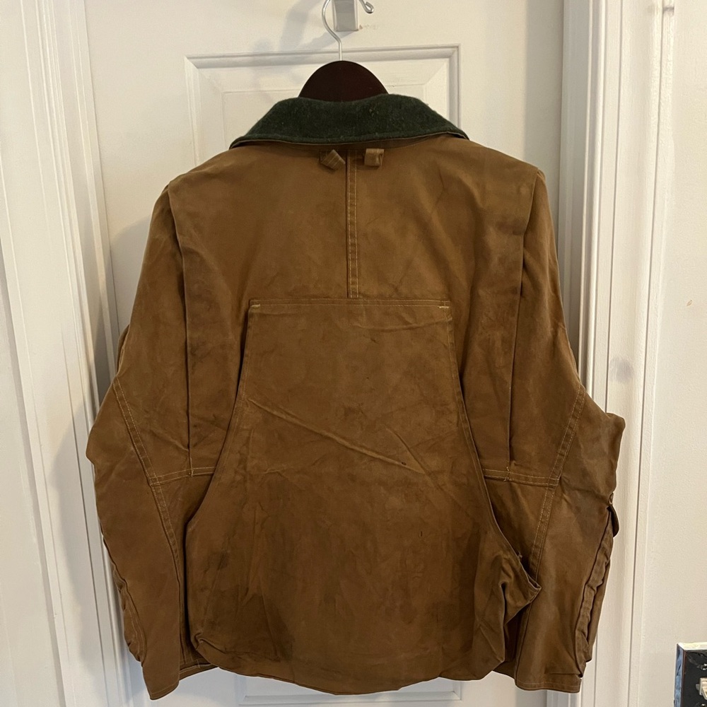 Vintage Filson Tin Cloth Short Hunting Jacket - Picture 5 of 10
